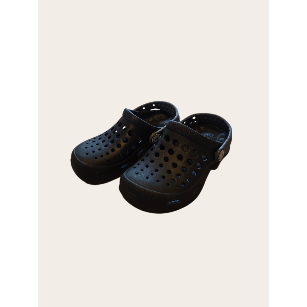 Joybees Kids Active Clog Black/Charcoal Size 10 11 Waterproof Beach